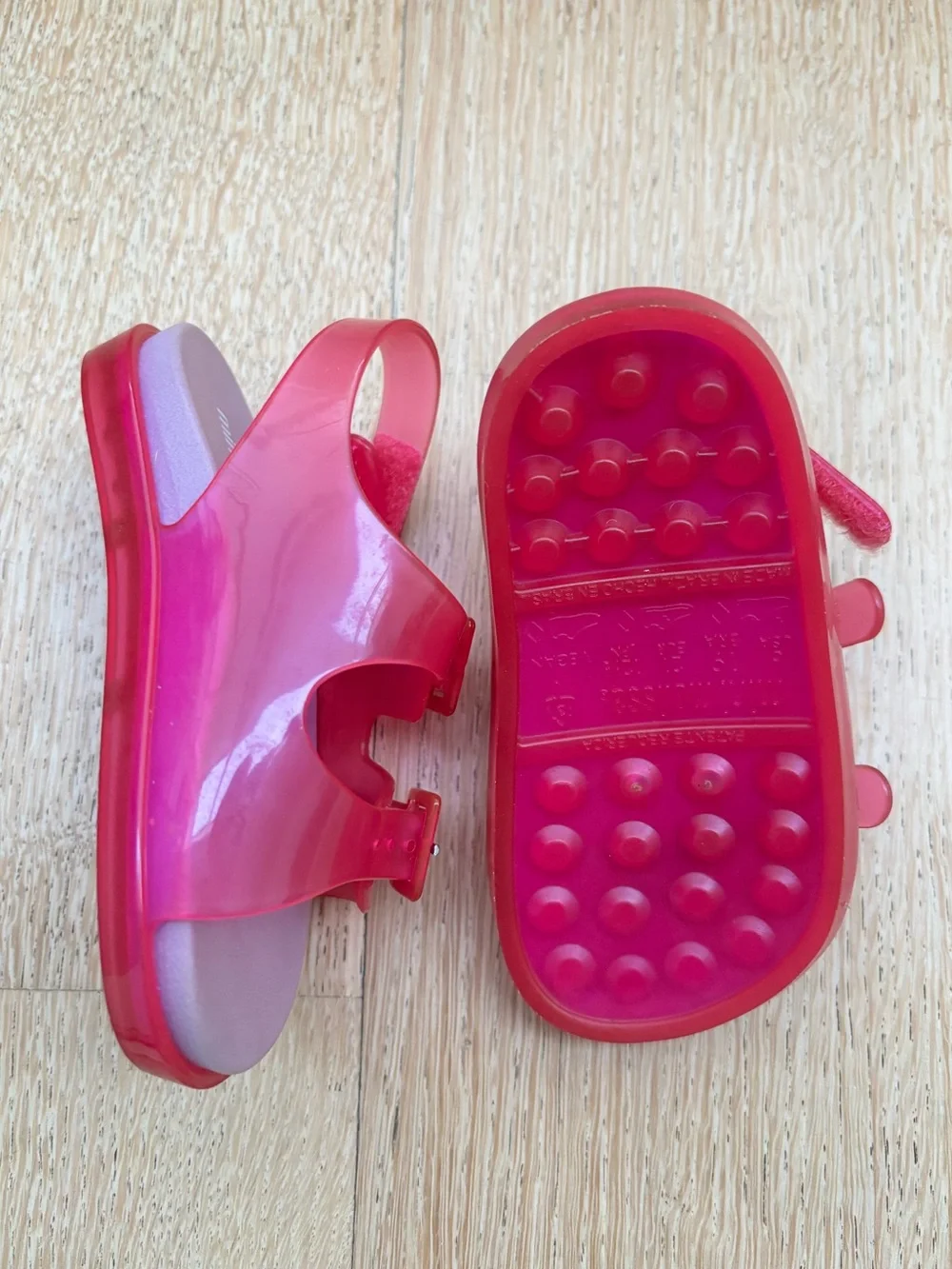 Mini Melissa translucent jelly